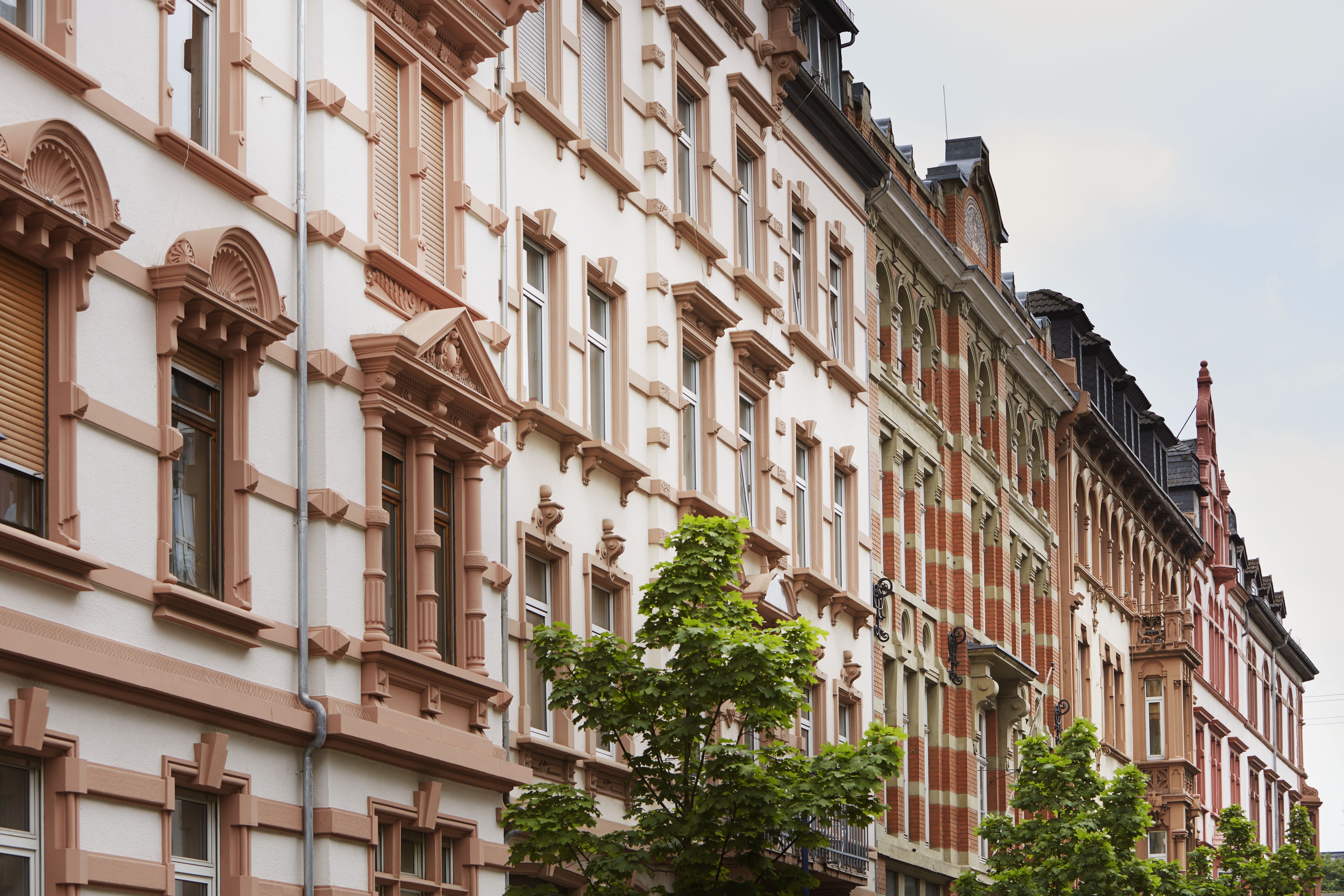Restaurierte Gründerzeitfassade in Chemnitz